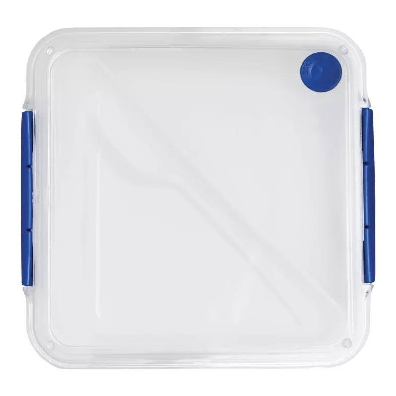 Pojemnik na lunch - biały, niebieski (56-0306024)