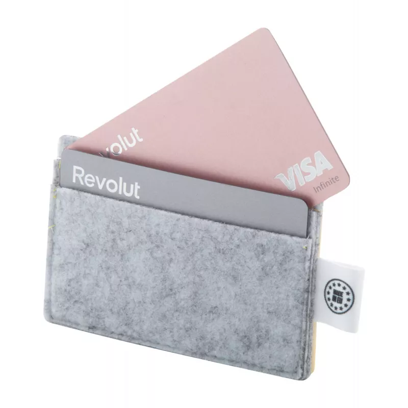 CreaFelt Card personalizowane etui na karty /wizytówki - szary (AP716744)