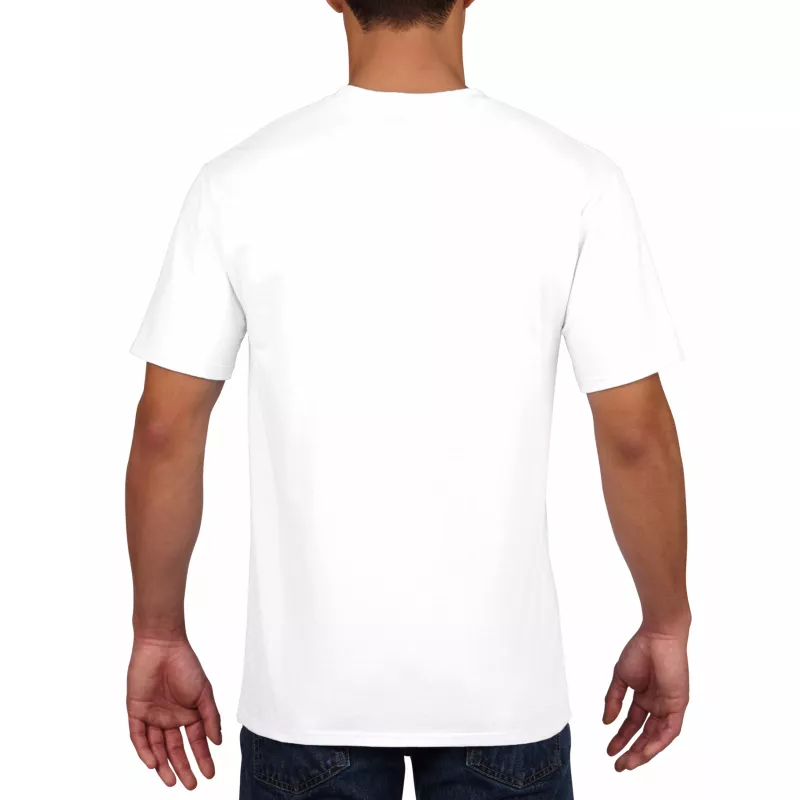 Koszulka bawełniana 185g/m² Gildan Premium Cotton® - White  (4100-WHITE)