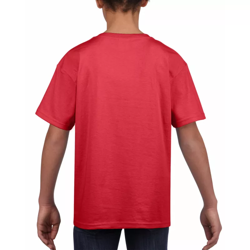 Koszulka bawełniana 150 g/m² Gildan SoftStyle™ - DZIECIĘCA - Red (64000B-RED)