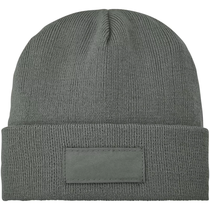 Czapka typu beanie Boreas z naszywką - Zielony (38676610)