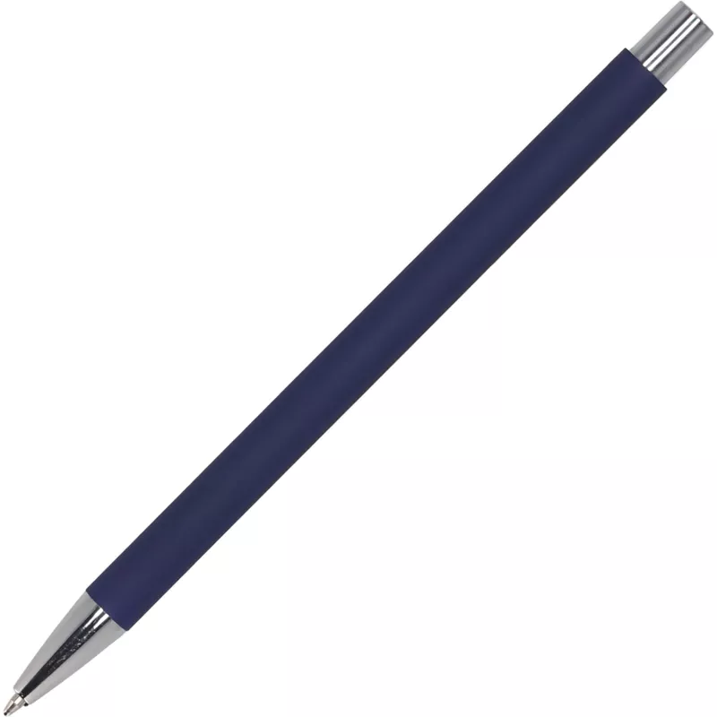 Długopis metalowy soft touch GIORGIO - granatowy (1368044)