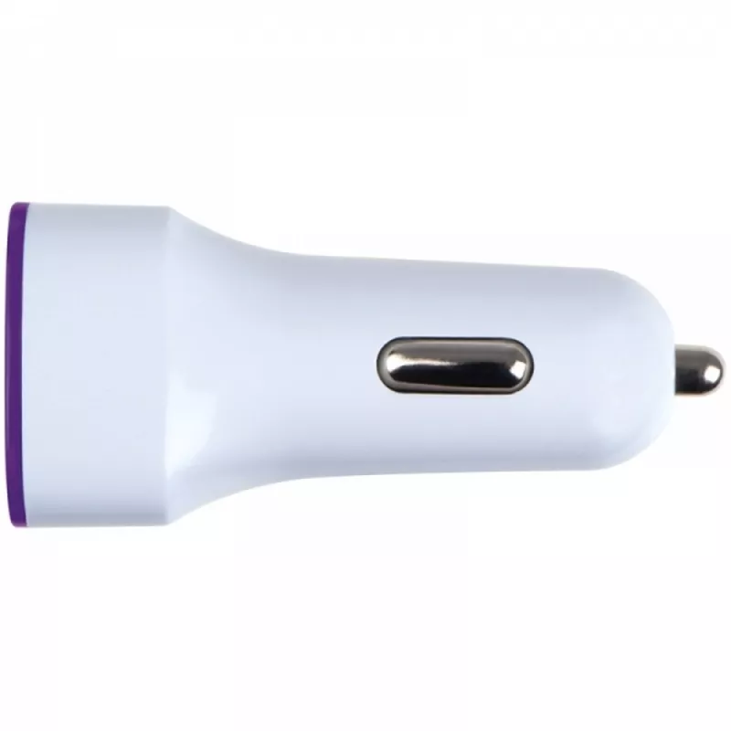 Ładowarka samochodowa USB FRUIT - fioletowy (092812)