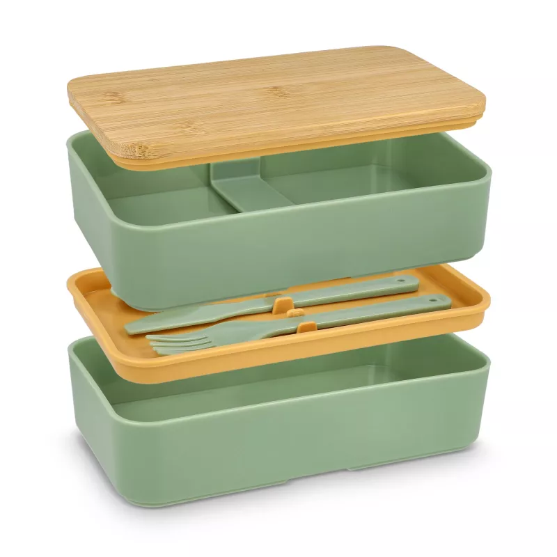 Lunchbox Bento R-PP &amp; Bamboo - miętowy (LT90455-N0036)