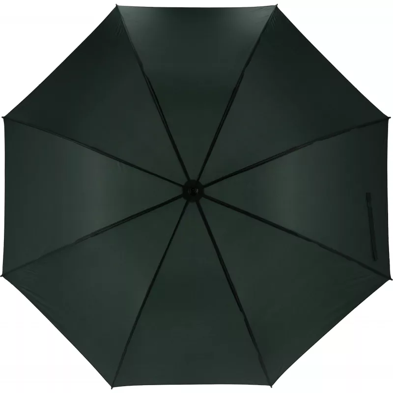 Parasol manualny XL Ø130 cm HURRICAN - ciemnozielony (518799)