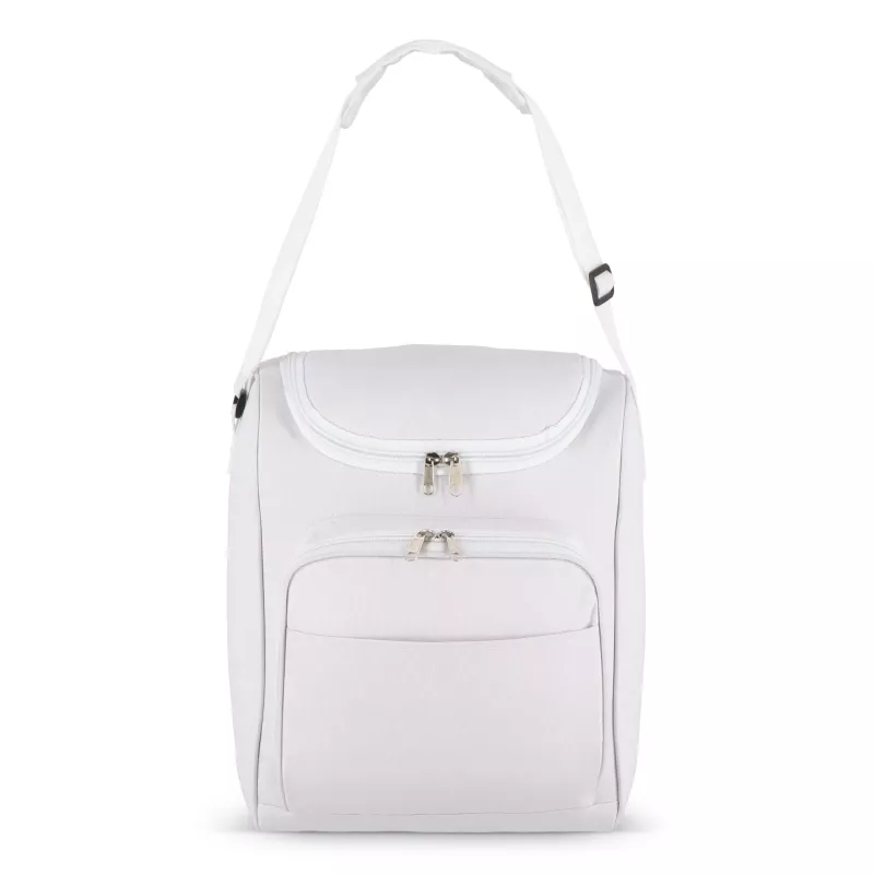 Torba chłodząca R-PET 600D 26 x 19 x 34cm 13L - biały (LT95394-N0001)
