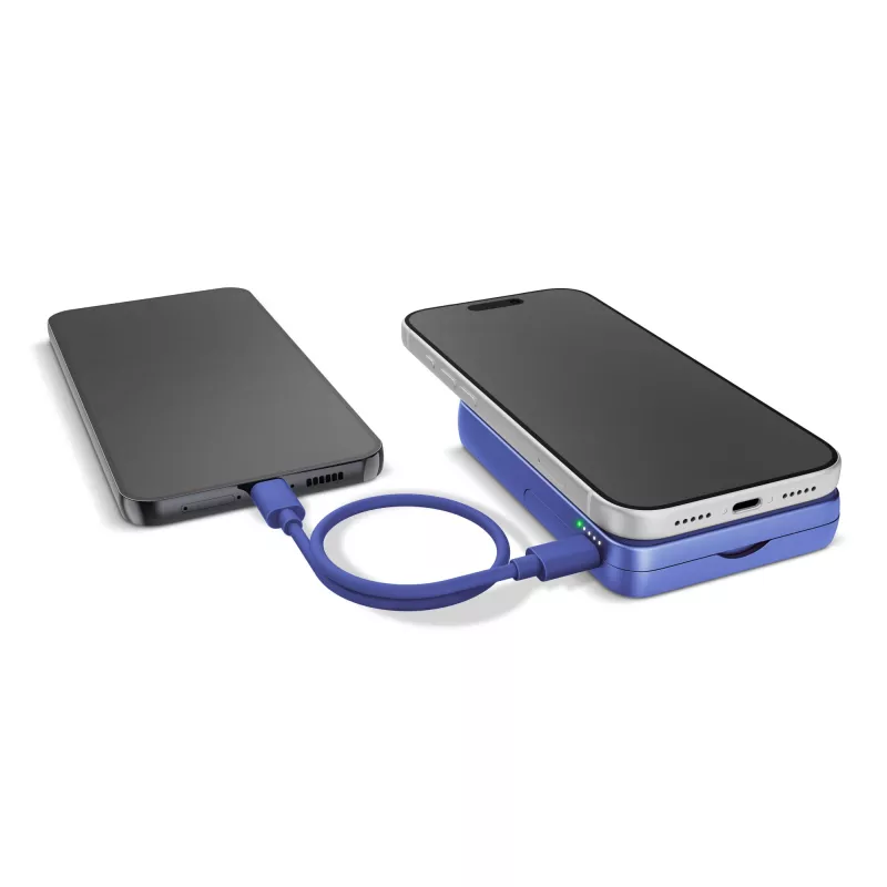 Fresh 'n Rebel Powerbank bezprzewodowy 10000 mAh kompatybilny z MagSafe - niebieski (LT49745-N0011)