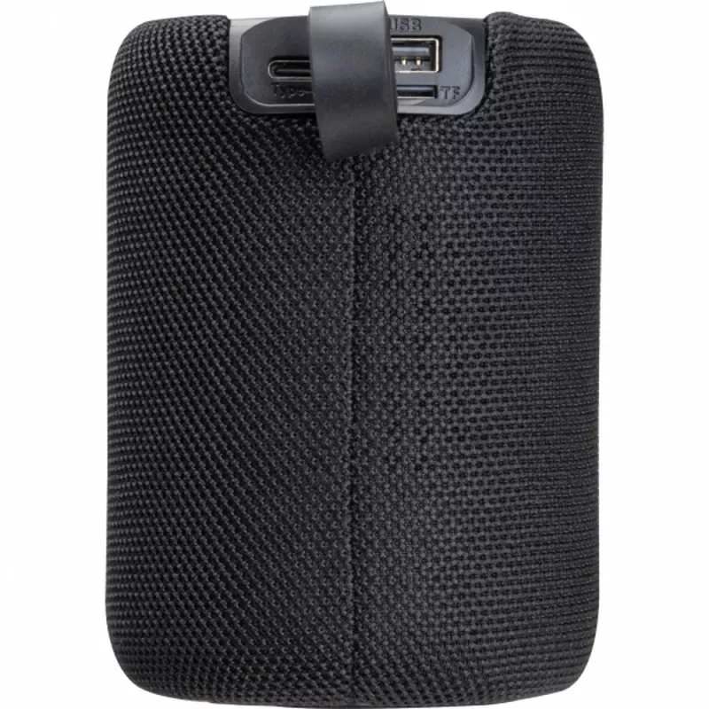 Głośnik bluetooth podświetlany LED GRETA - czarny (3524403)