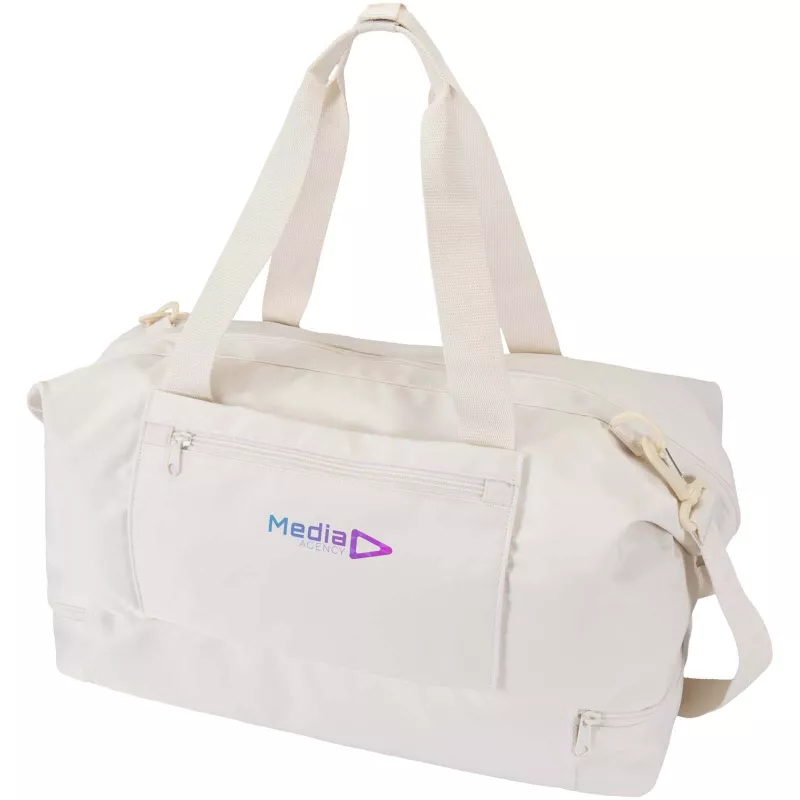 Trip Aware™, torba podróżna wykonana z materiałów z recyklingu, 42 l - Złamana biel (12076302)