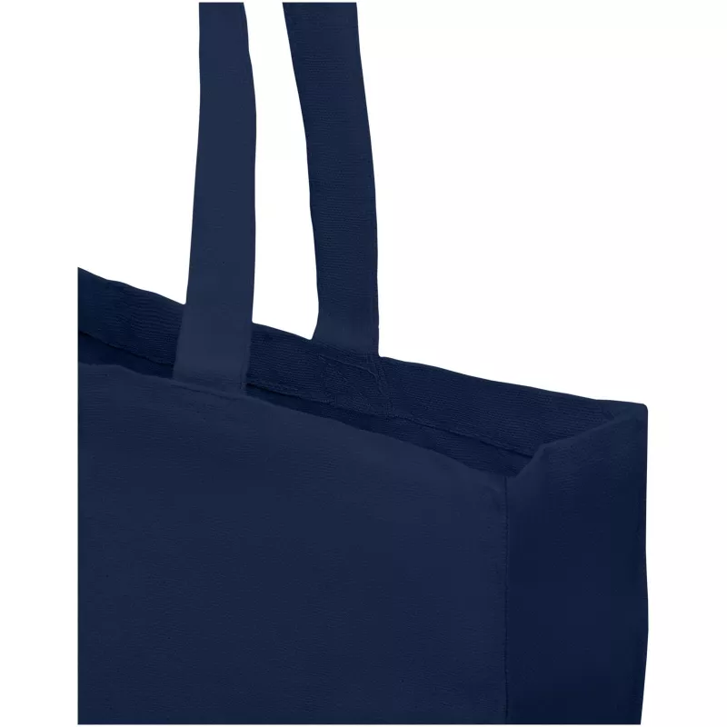 Odessa torba na zakupy z materiału z recyklingu o gramaturze 220 g/m² - Granatowy (12071055)