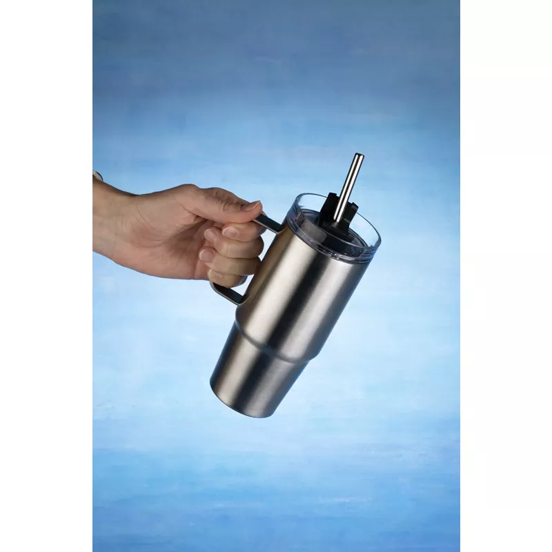Kubek termiczny TORIN 450 ml - srebrny (16064-00)
