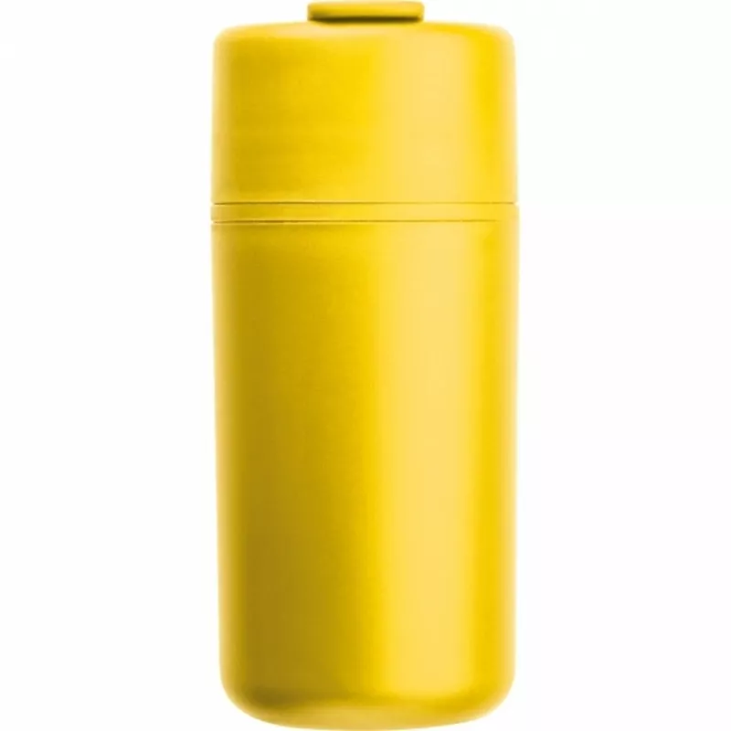 Kubek z podwójnymi ściankami GENOA 500 ml - żółty (535408)