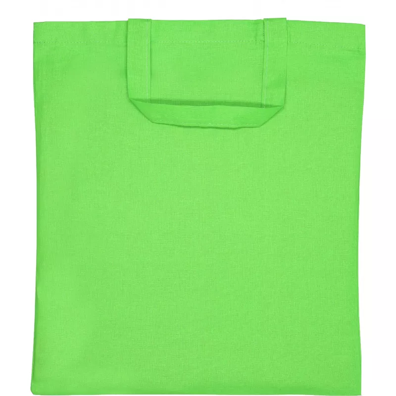 Torba bawełniana z krótkim uchem 140 g/m2 MARSHALL - jasnozielony (6068029)