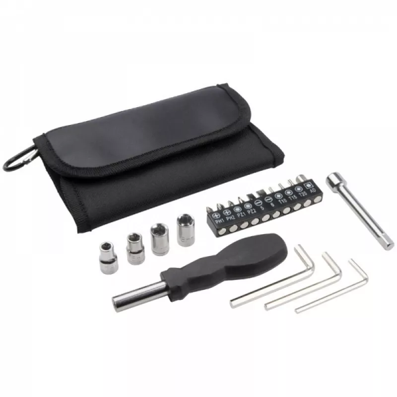 Zestaw narzędzi ESSEX - czarny (084903)