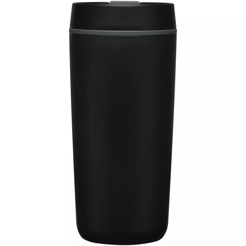 Sedona - kubek plastikowy o pojemności 480 ml, z podwójnymi ściankami - Czarny (10095390)