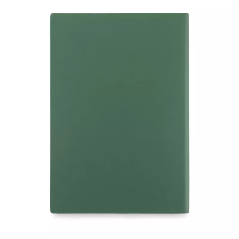 Notes reklamowy LORE A5, kartki w kropki, papier kamienny - zielony (17893-05)