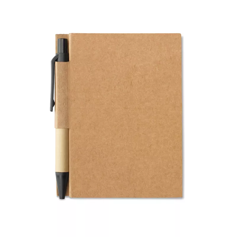 Notes z długopisem 80 kartek w linię CARTOPAD - Czarny (MO7626-03)