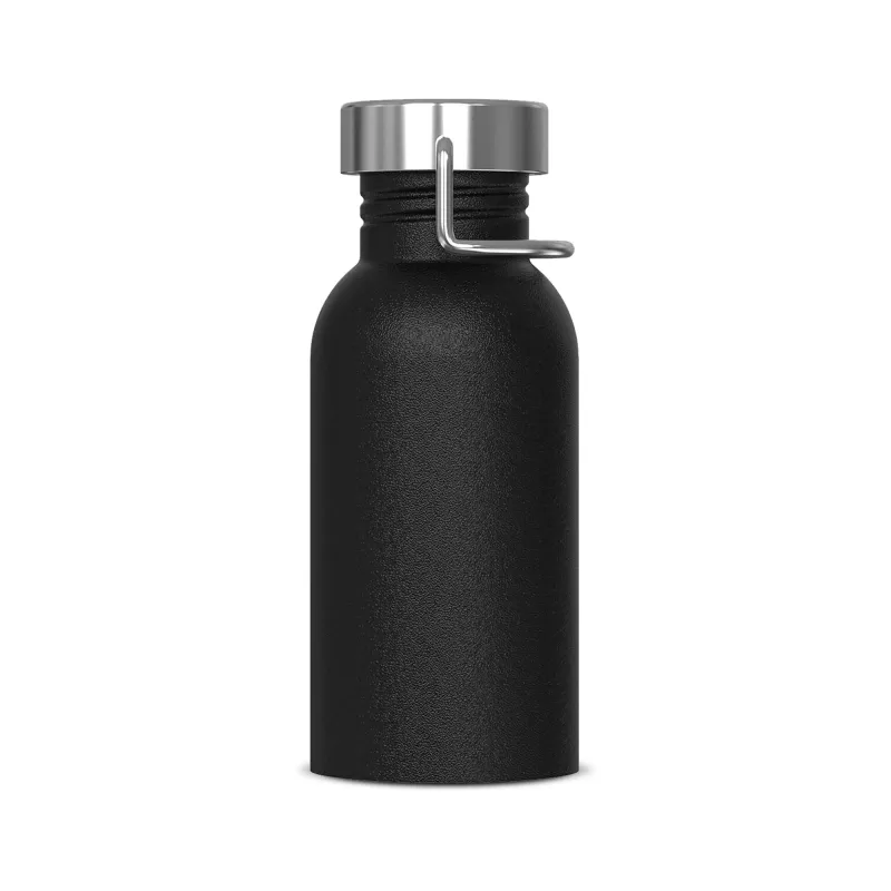 Butelka metalowa z pojedynczą ścianką Skyler 500ml - czarny (LT98864-N0002)