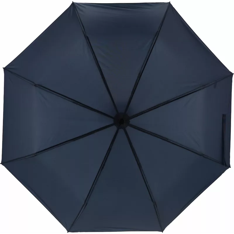 Parasol manualny rPET Ø98 cm NORTHAMPTON - granatowy (433644)