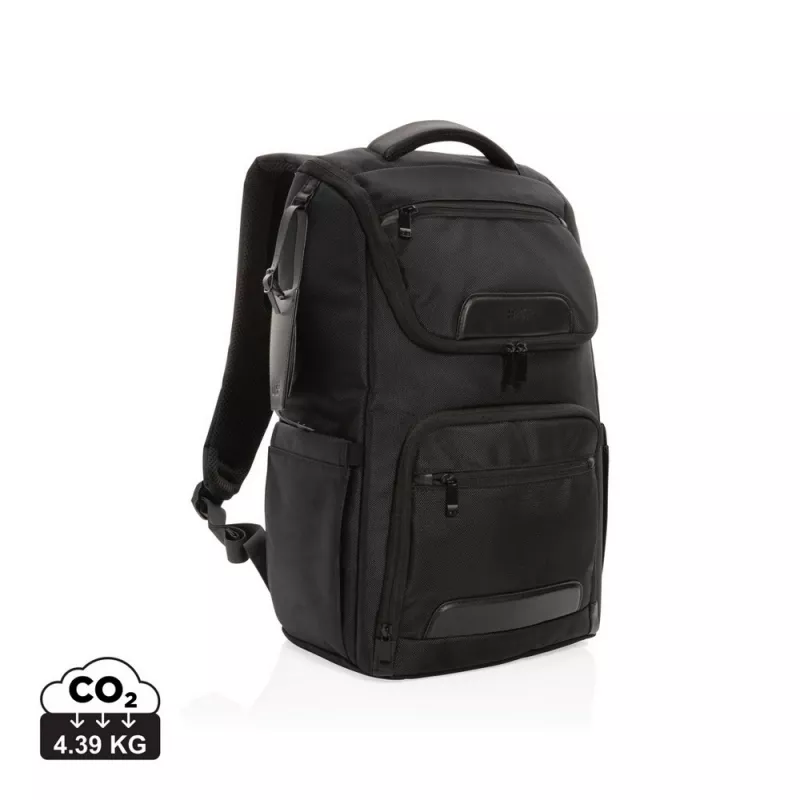 Plecak na laptopa Swiss Peak 15,6", ochrona RFID - czarny (P762.881)