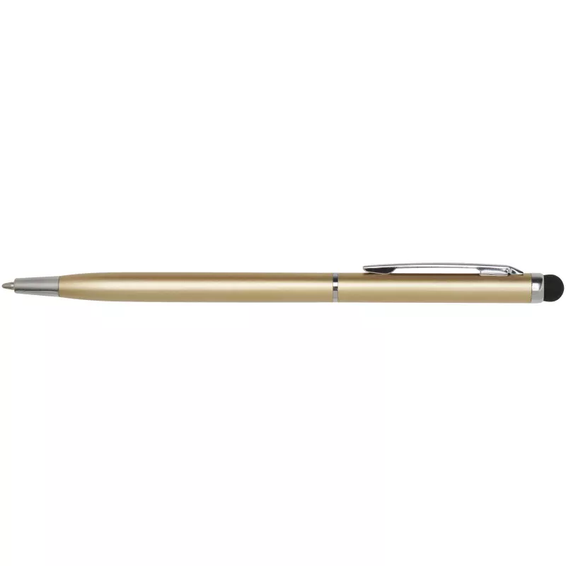 Ore aluminium ballpoint pen with stylus - Szampański (10625602)