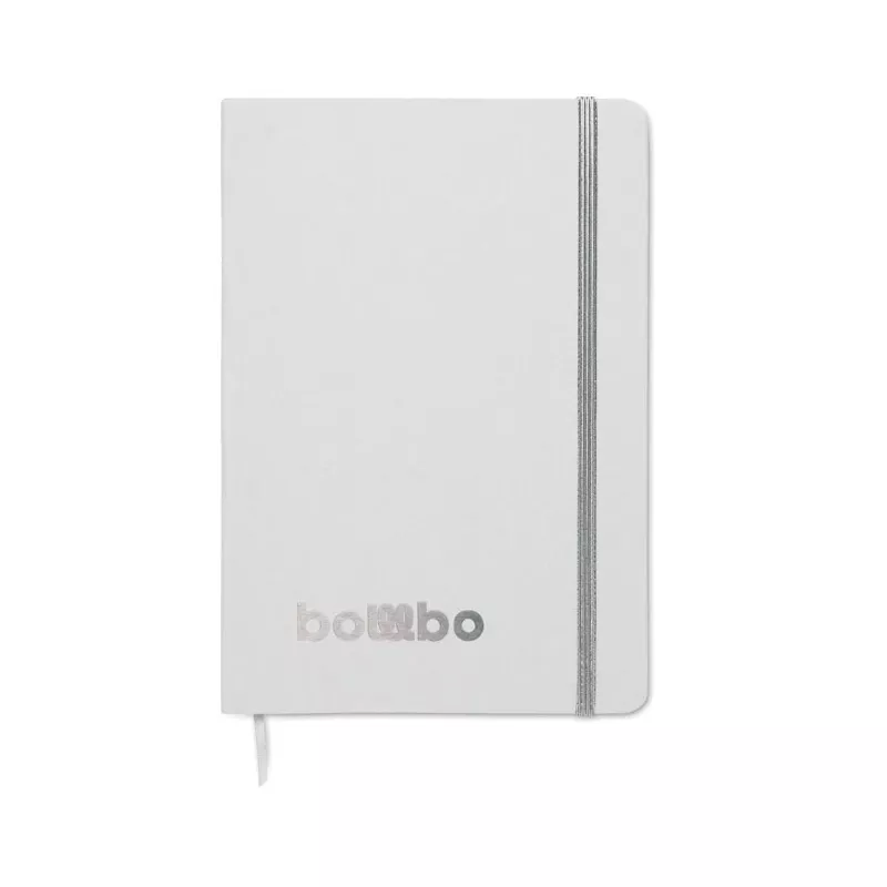 Notes A5 80 kartek w linię ROUTE WHITE - Srebrny (MO2578-14)