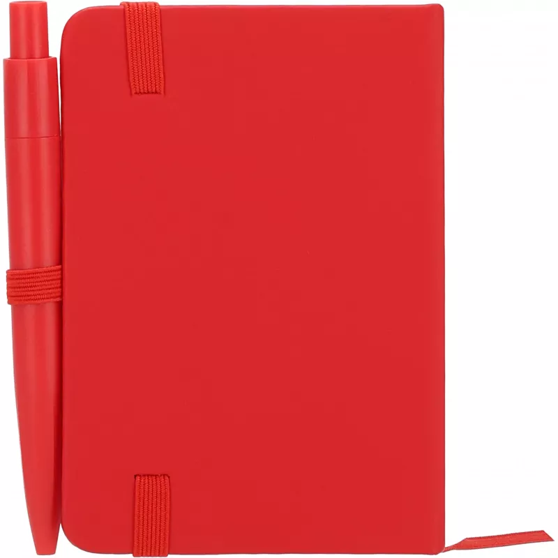 Notes A7 z długopisem SAN ANTONIO - czerwony (556205)