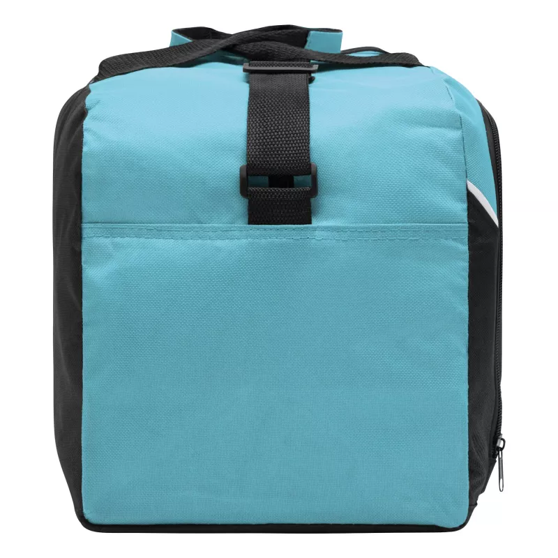 Sportowa torba - czarny, jasnoniebieski (56-0808536)