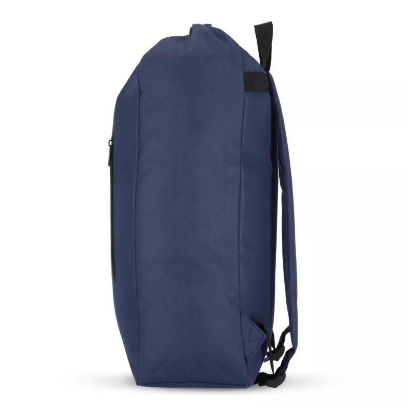 Plecak z klamrą R-PET 600D Rolltop 20L - ciemnoniebieski (LT95352-N0010)