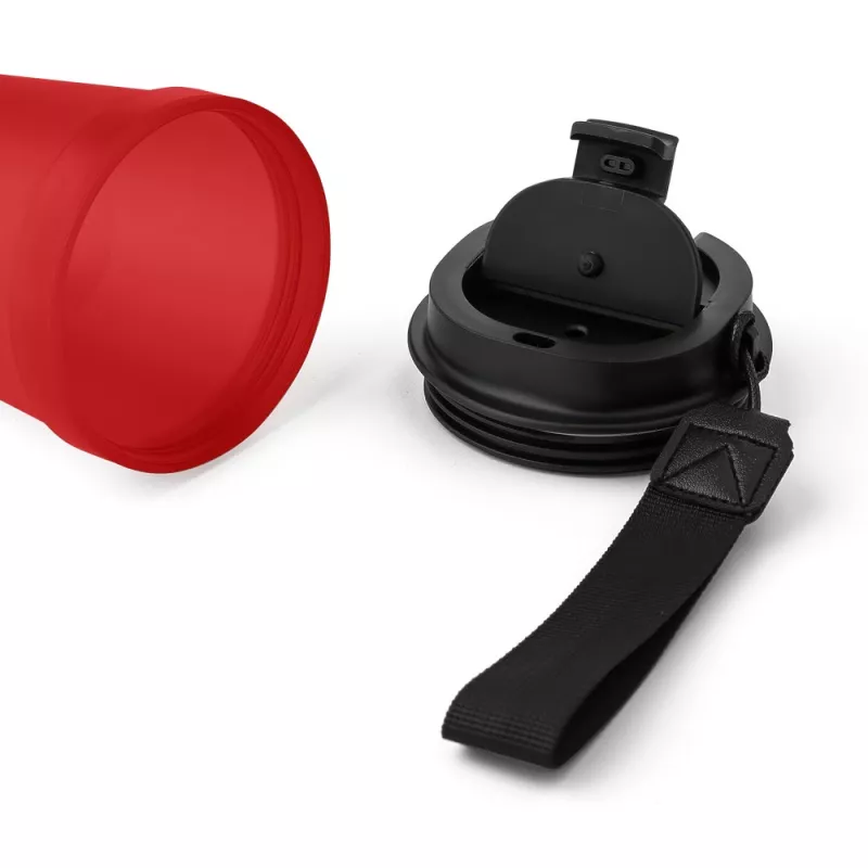 Kubek podróżny 350 ml - czerwony (VB287-05)