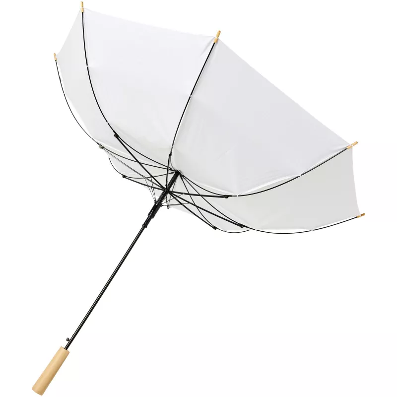 Parasol automatyczny Alina 23” wykonany z plastiku PET z recyklingu - Biały (10940002)
