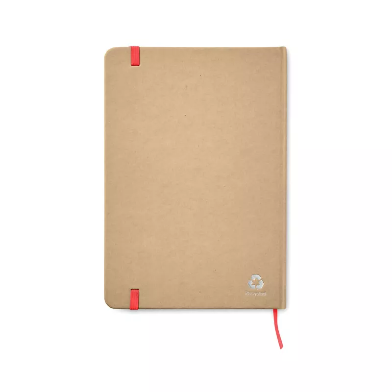 Notes A5 80 kartek w linię EVERWRITE - Czerwony (MO9684-05)