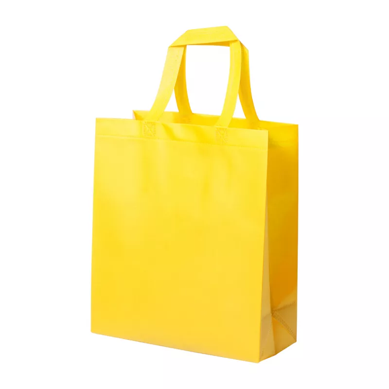 Torba na zakupy z Non-Woven 100 g/m² KUSTAL - żółty (AP781439-02)