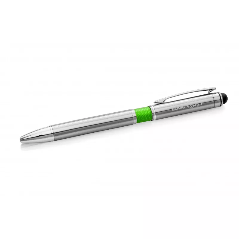 Długopis touch TURBO - zielony jasny (19567-13)