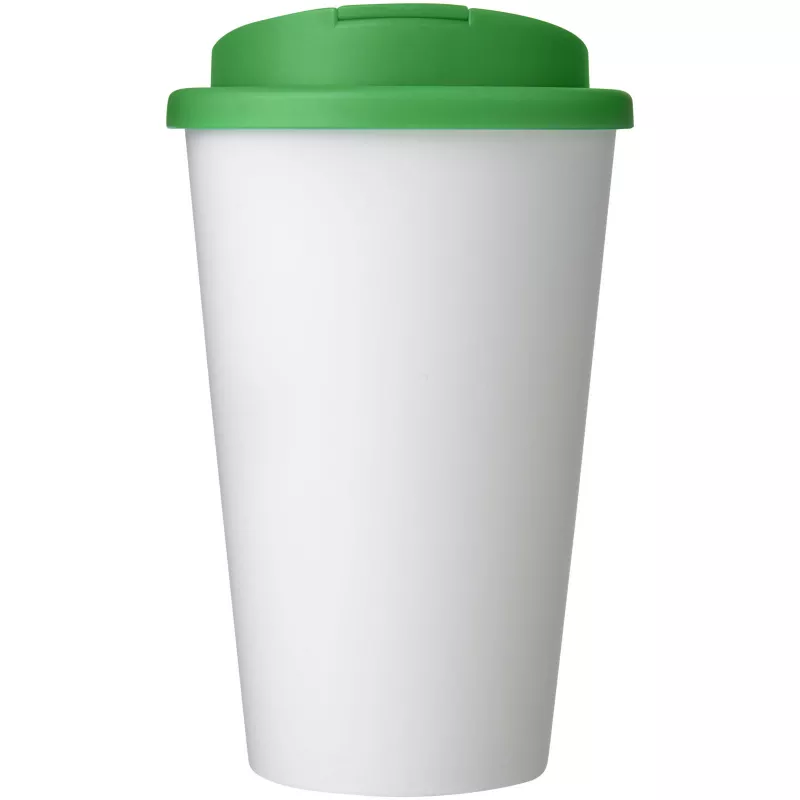 Americano® 350 ml tumbler with spill-proof lid - Biały-Zielony (21069506)