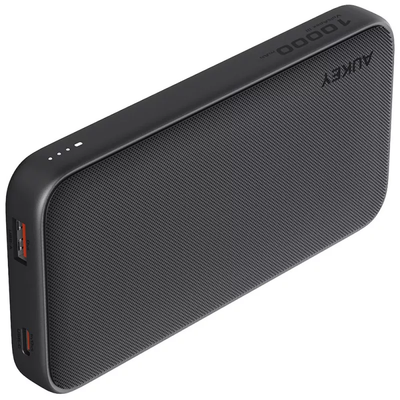 Power bank 10000 mAh Aukey - czarny (VAM13-03)