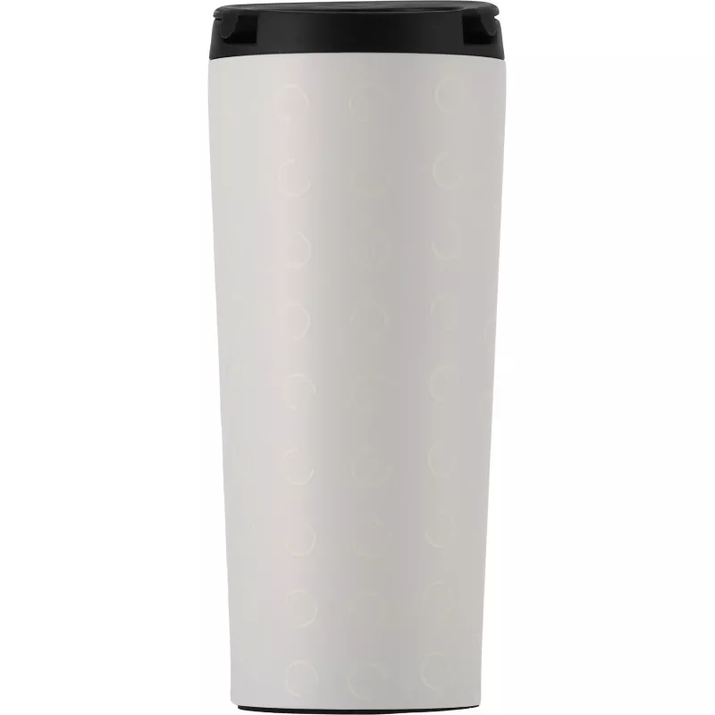 Kubek termiczny z recyklingu PONTA GROSSA MoLu 450 ml - biały (481306)