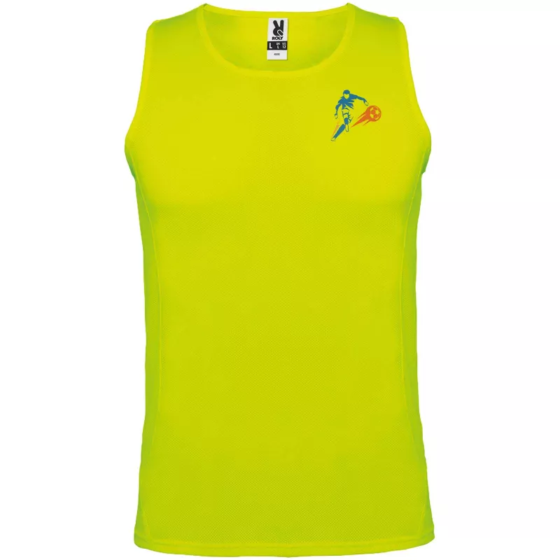 Andre męski podkoszulek sportowy - Fluor Yellow (R0350-FLYELLOW)