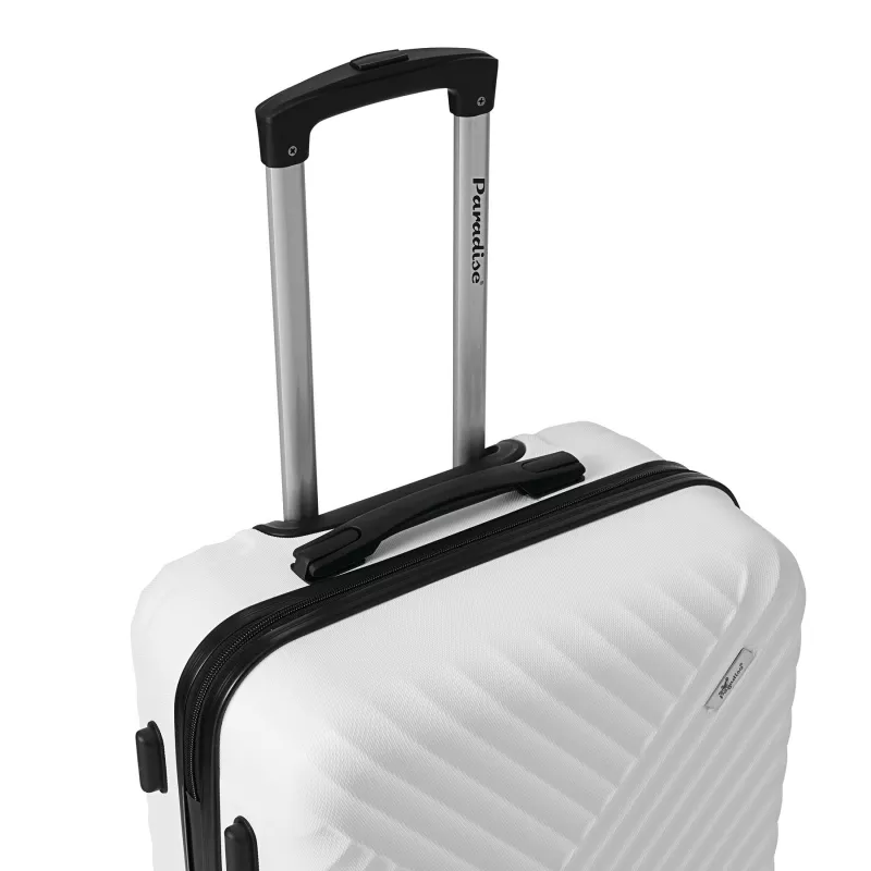 Zestaw walizek - biały (56-2220004)