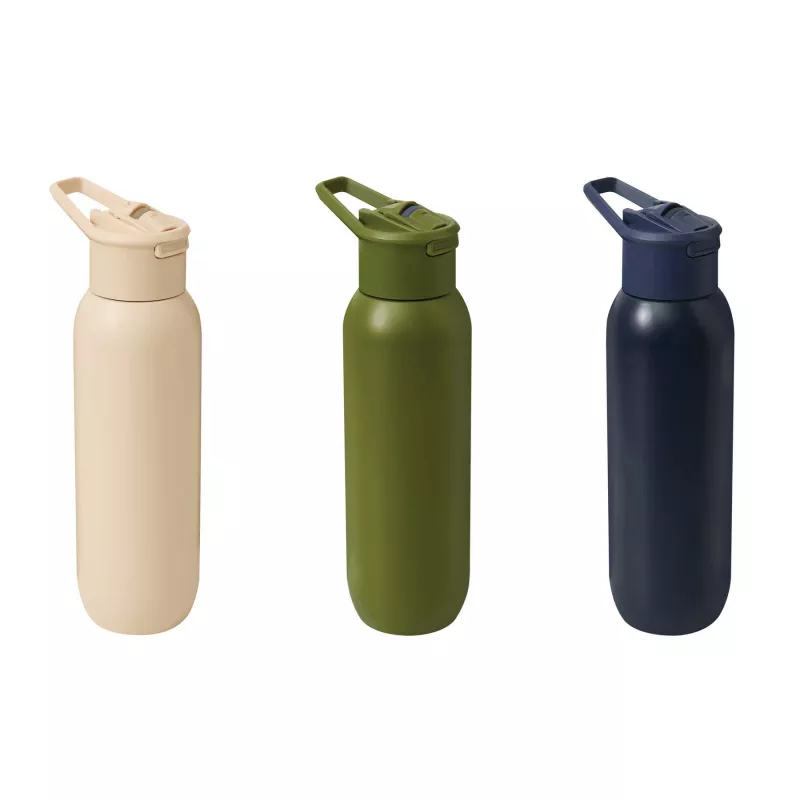 Butelka termiczna z podwójną izolacją - granatowy (56-0304810)