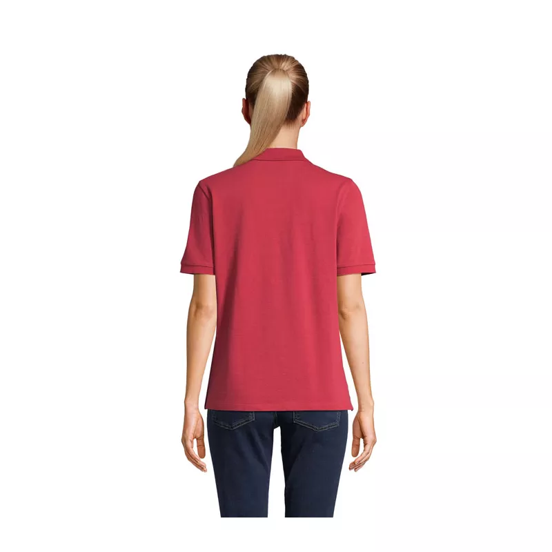 Koszulka polo damska Sol's PACIFIC WOMEN - Folk Red Twin (S04440-FR)