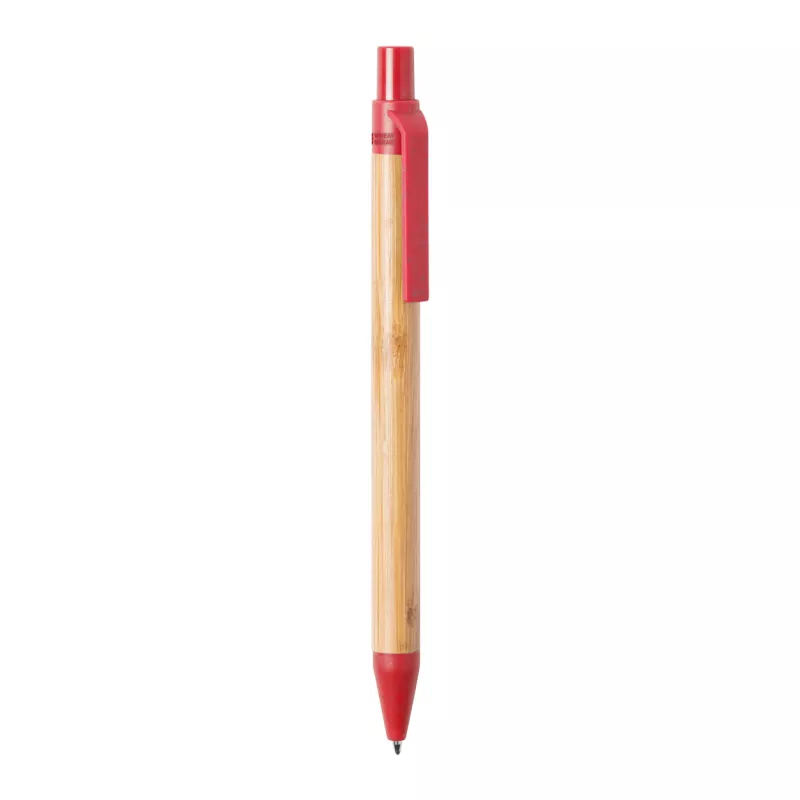 Roak długopis  bambusowy - czerwony (AP722054-05)