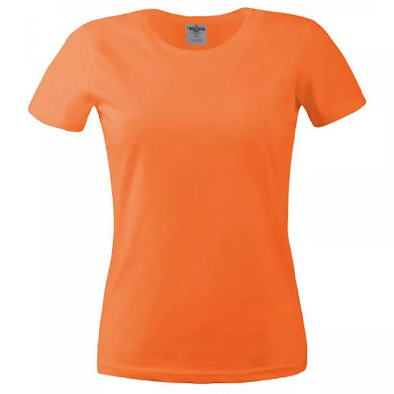 Koszulka bawełniana damska 150 g/m² KEYA WCS 150  - orange (WCS150-ORANGE)