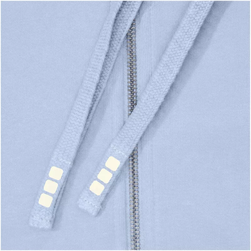 Rozpinana bluza z kapturem Arora - Niebieski mgła (38211-MISTBLUE)