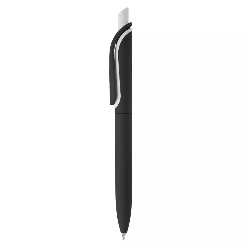Delikatny w dotyku długopis Click Shadow Wyprodukowany w Niemczech - czarny (LT80120-N0002)