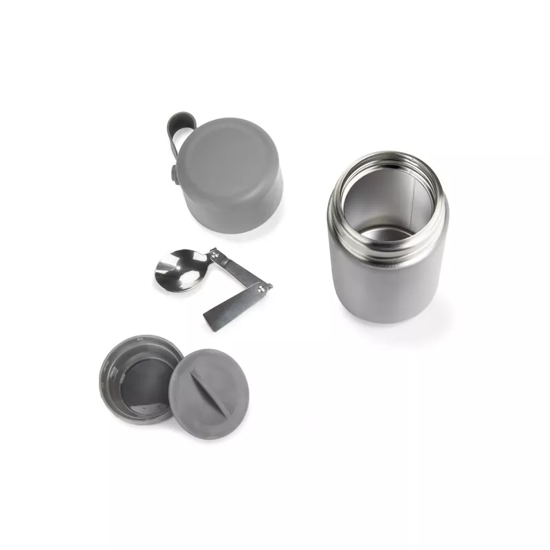 Pojemnik termiczny NOMIO 600 ml - szary (16558-14)