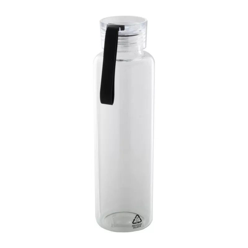 Vitrem szklana butelka z recyklingu - czarny (AP808099-10)