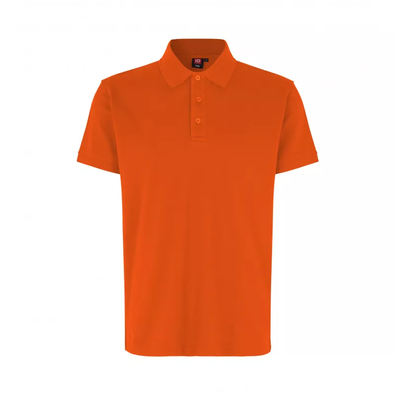 Koszulka bawełniana 210 g/m² ID Polo/stretch 0525 - Orange (0525-ORANGE)