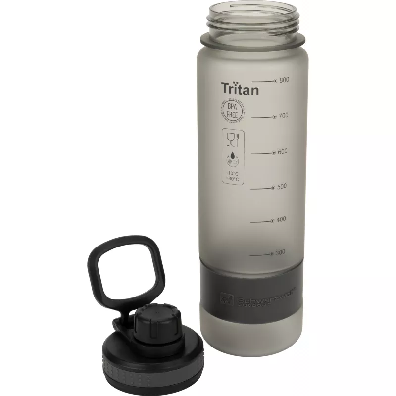 Butelka z tritanu 800 ml KIBO Schwarzwolf - szary (F4900200AJ307)
