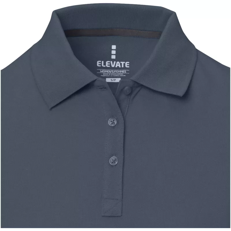 Damskie polo Calgary z krótkim rękawem - Hale Blue (38081-HALEBLUE)